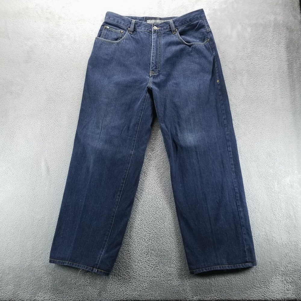 VTG Ecko Unltd Jeans Mens 36x30 Blue‎ Straight Baggy Streetwear Skater Denim